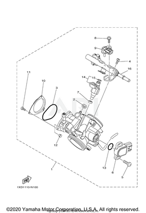 THROTTLE BODY ASSY 1