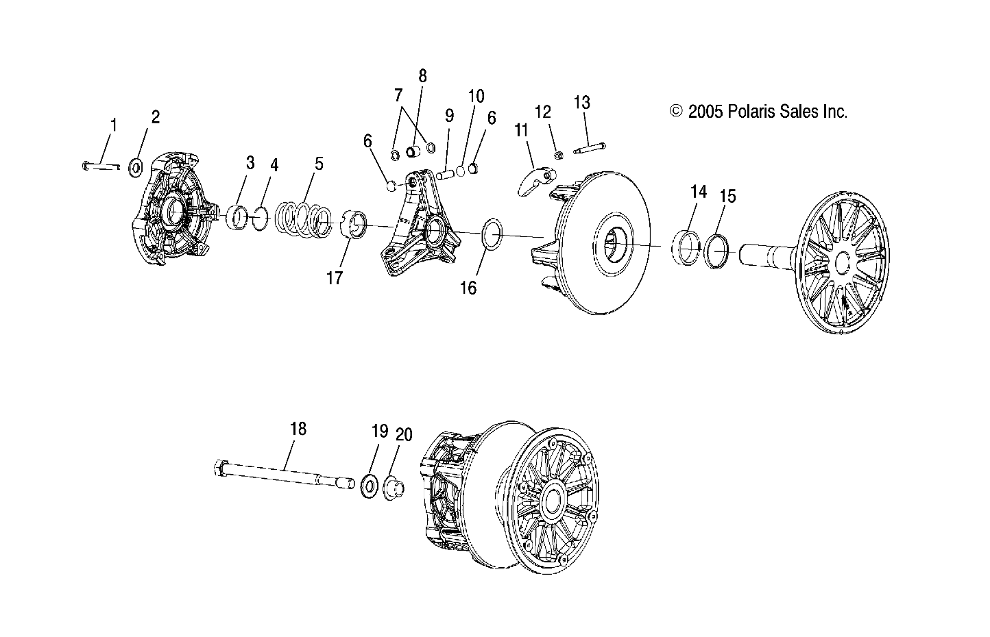 DRIVE CLUTCH - S06PS7FS (4997479747C11)