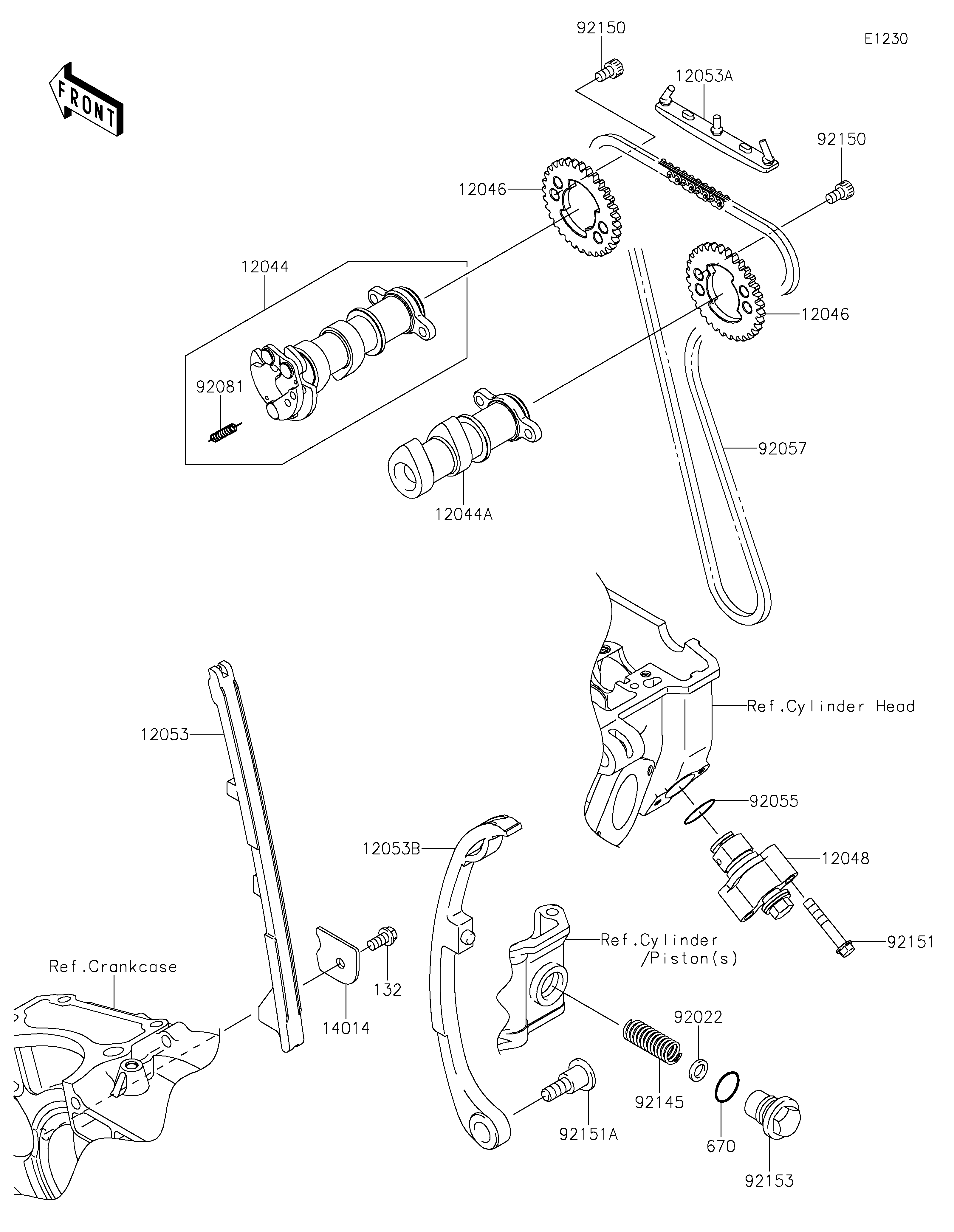 Camshaft(s)/Tensioner