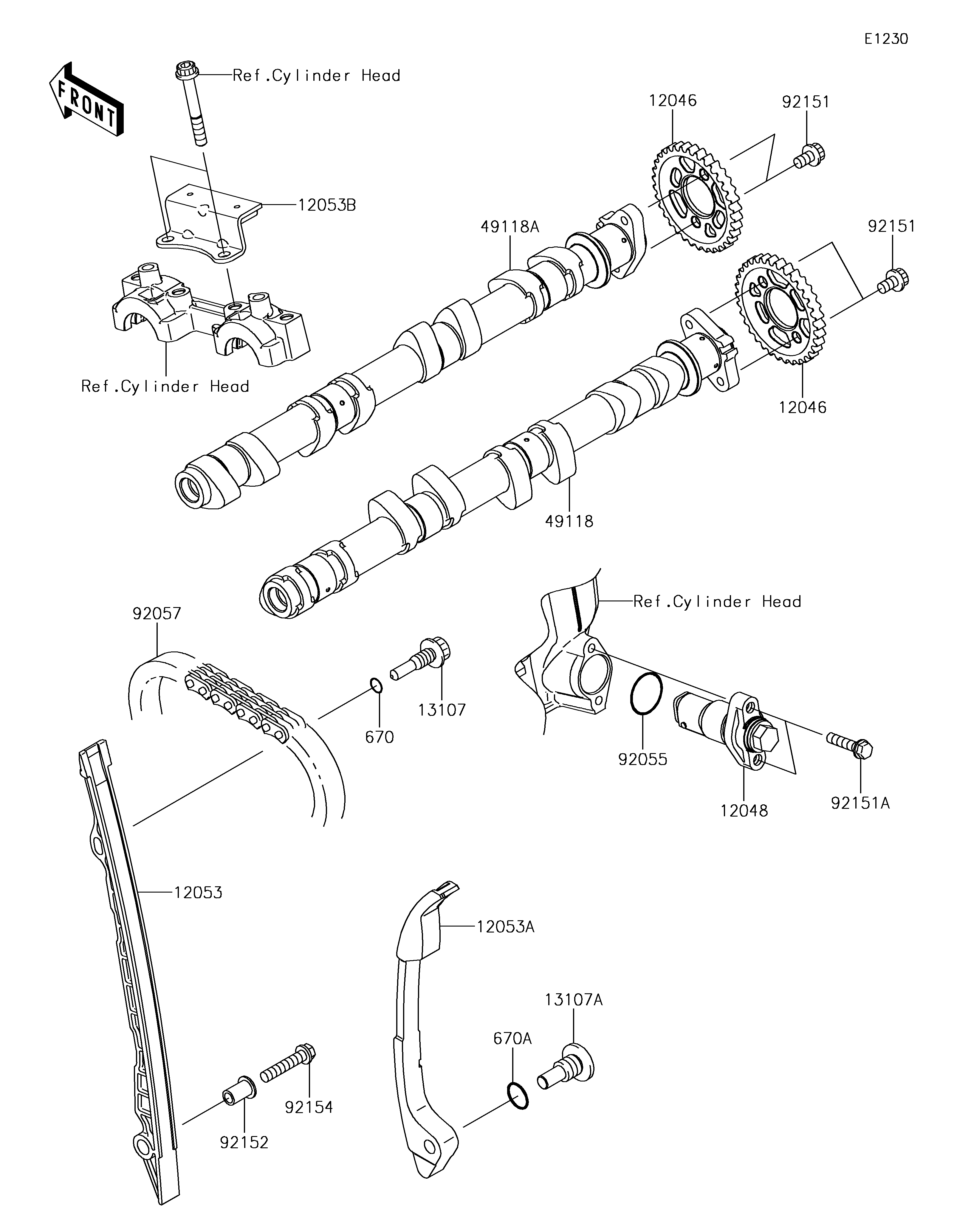 Camshaft(s)/Tensioner