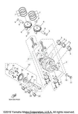 CRANKSHAFT PISTON