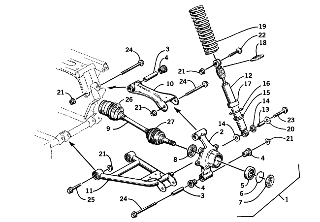 REAR SUSPENSION ASSEMBLY