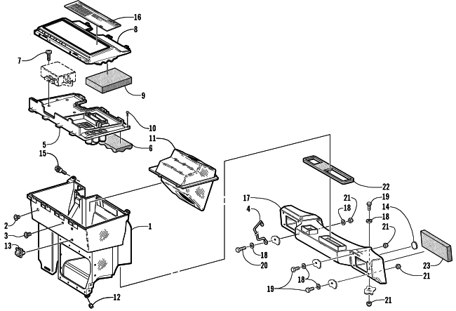 AIR SILENCER ASSEMBLY