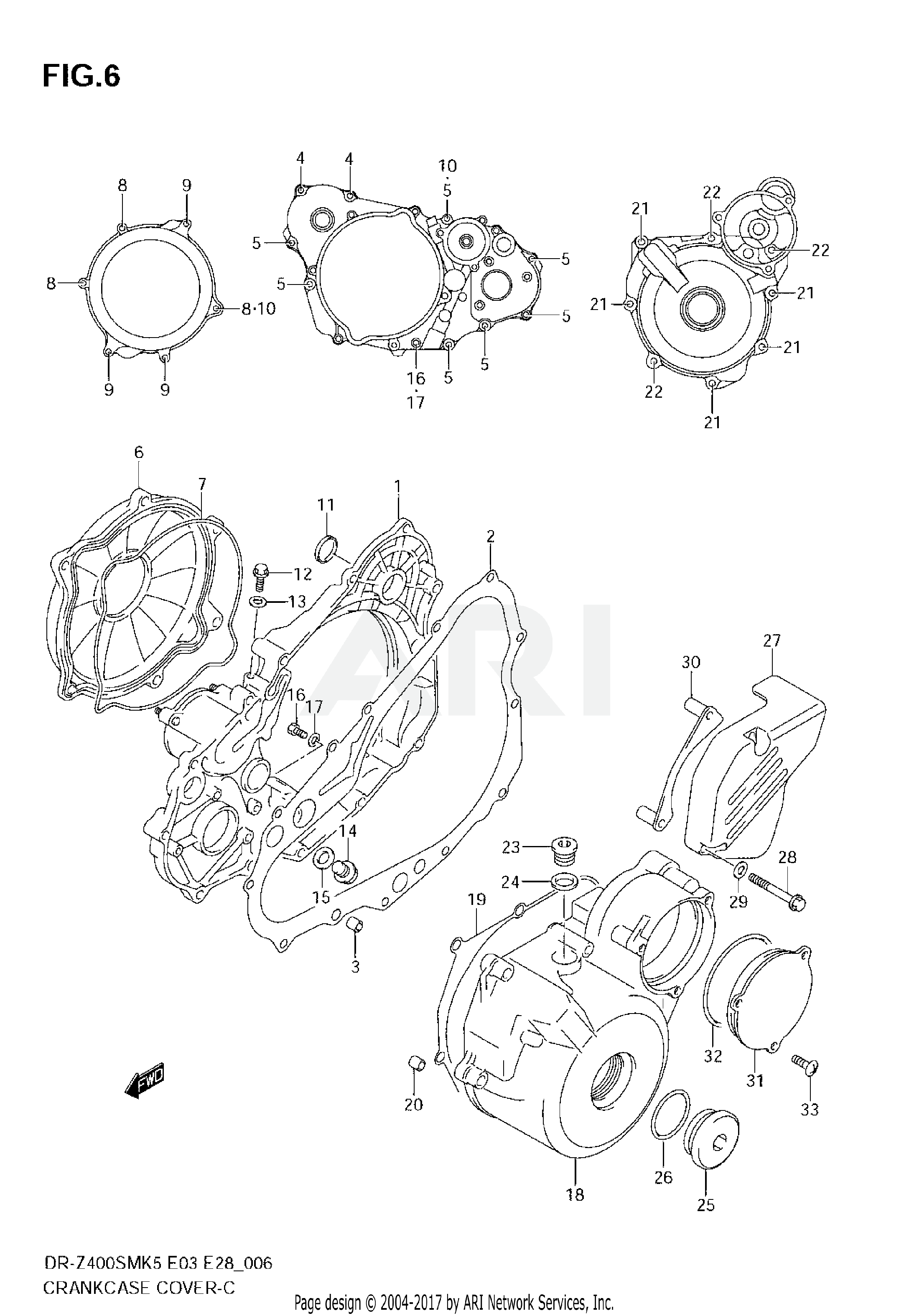 CRANKCASE COVER