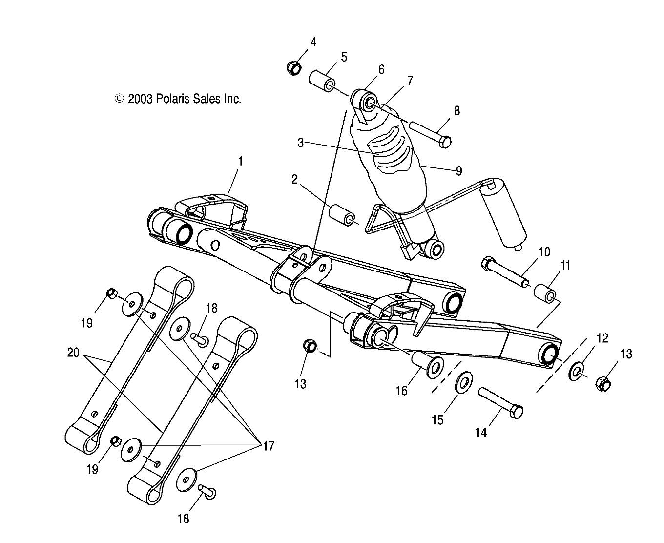 FRONT TORQUE ARM - S04NZ8CS/CSA/CE (4988798879B12)