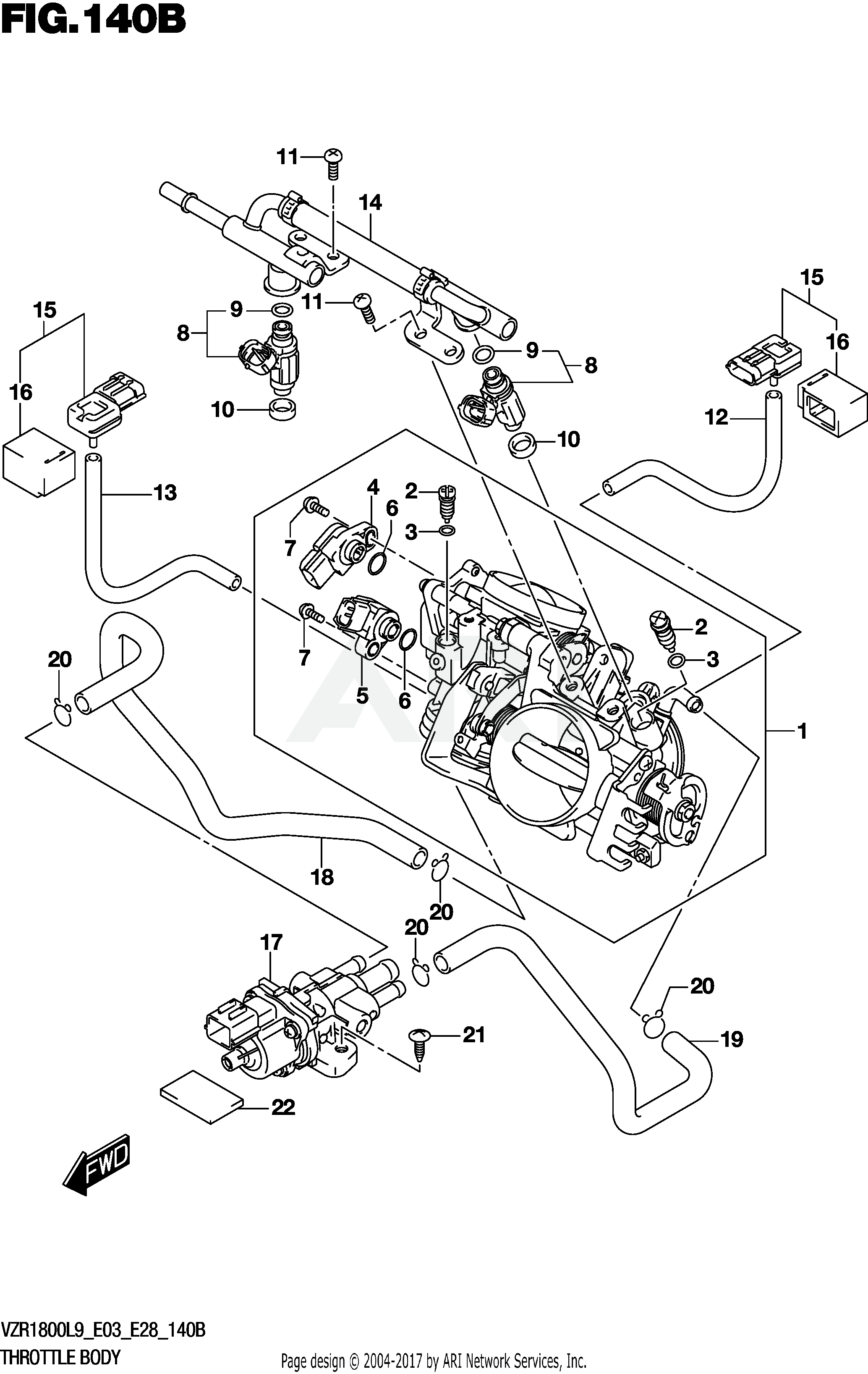 THROTTLE BODY (VZR1800BZL9 E03)