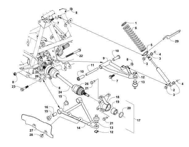 FRONT SUSPENSION ASSEMBLY