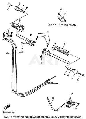 HANDLEBAR CABLE