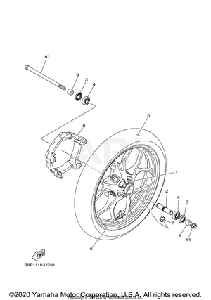 FRONT WHEEL