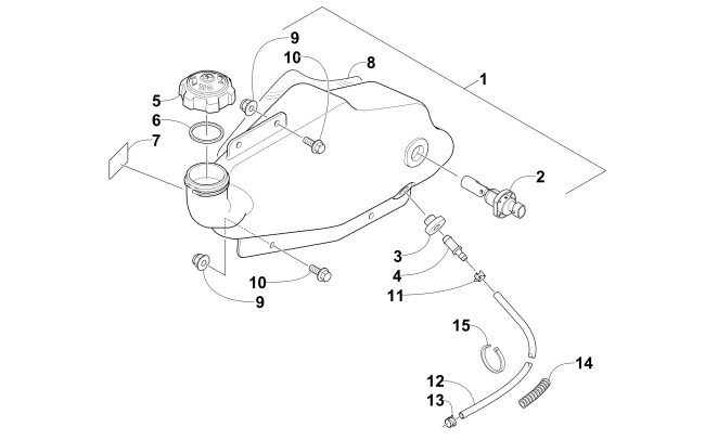 OIL TANK ASSEMBLY