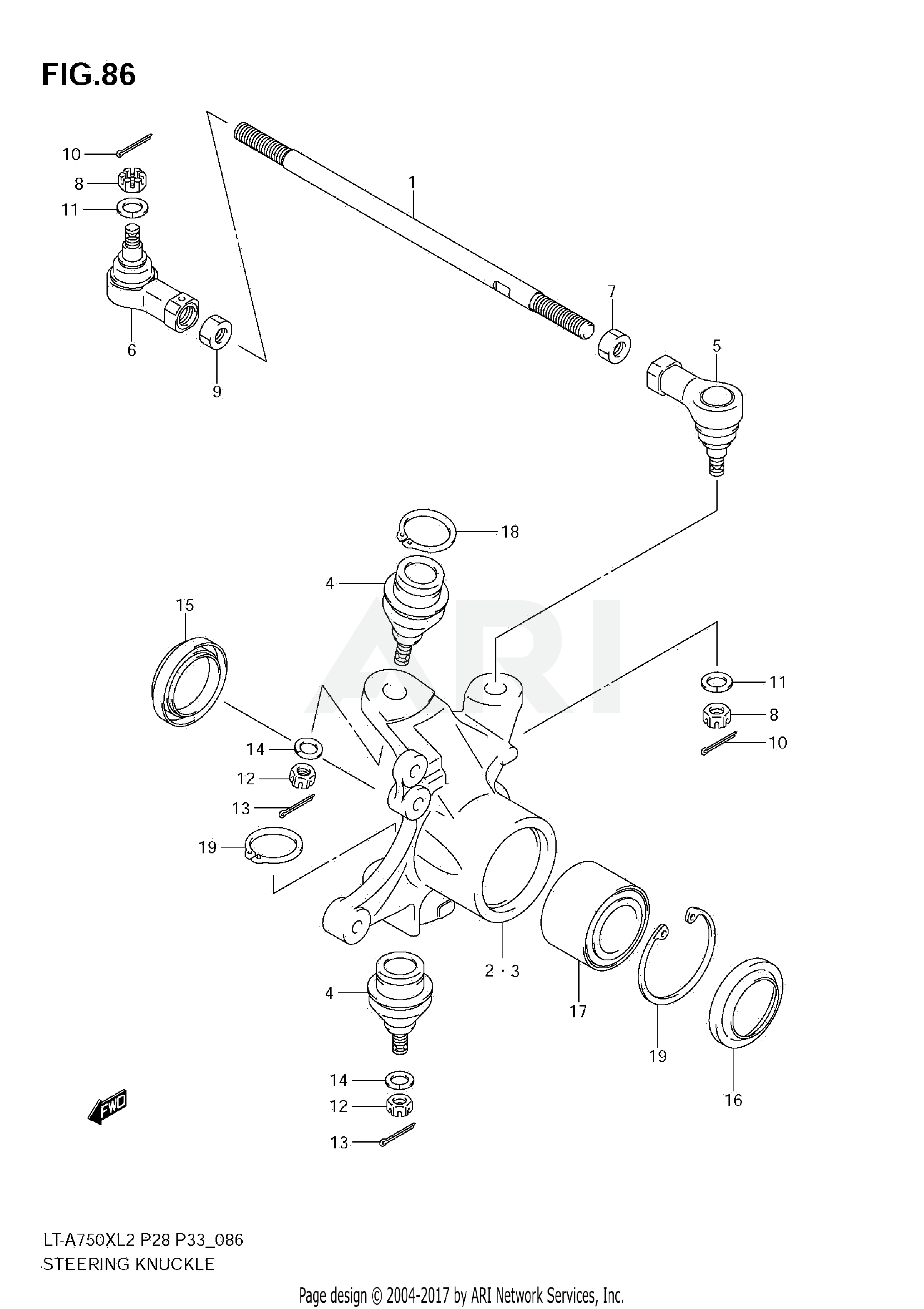 STEERING KNUCKLE