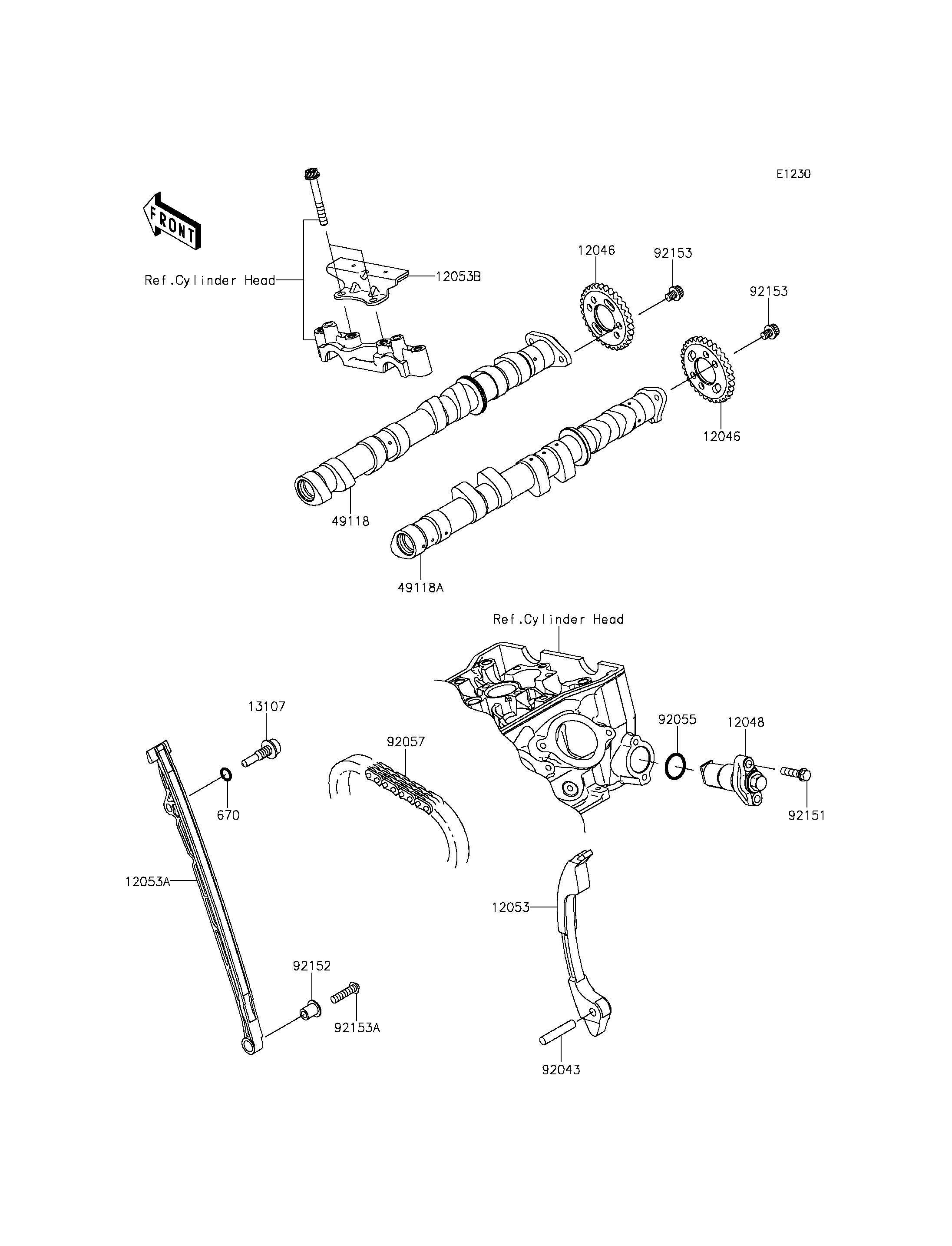 Camshaft(s)/Tensioner