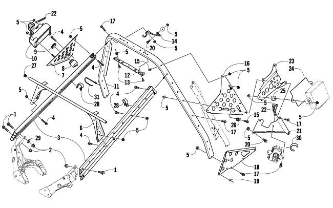 STEERING SUPPORT ASSEMBLY