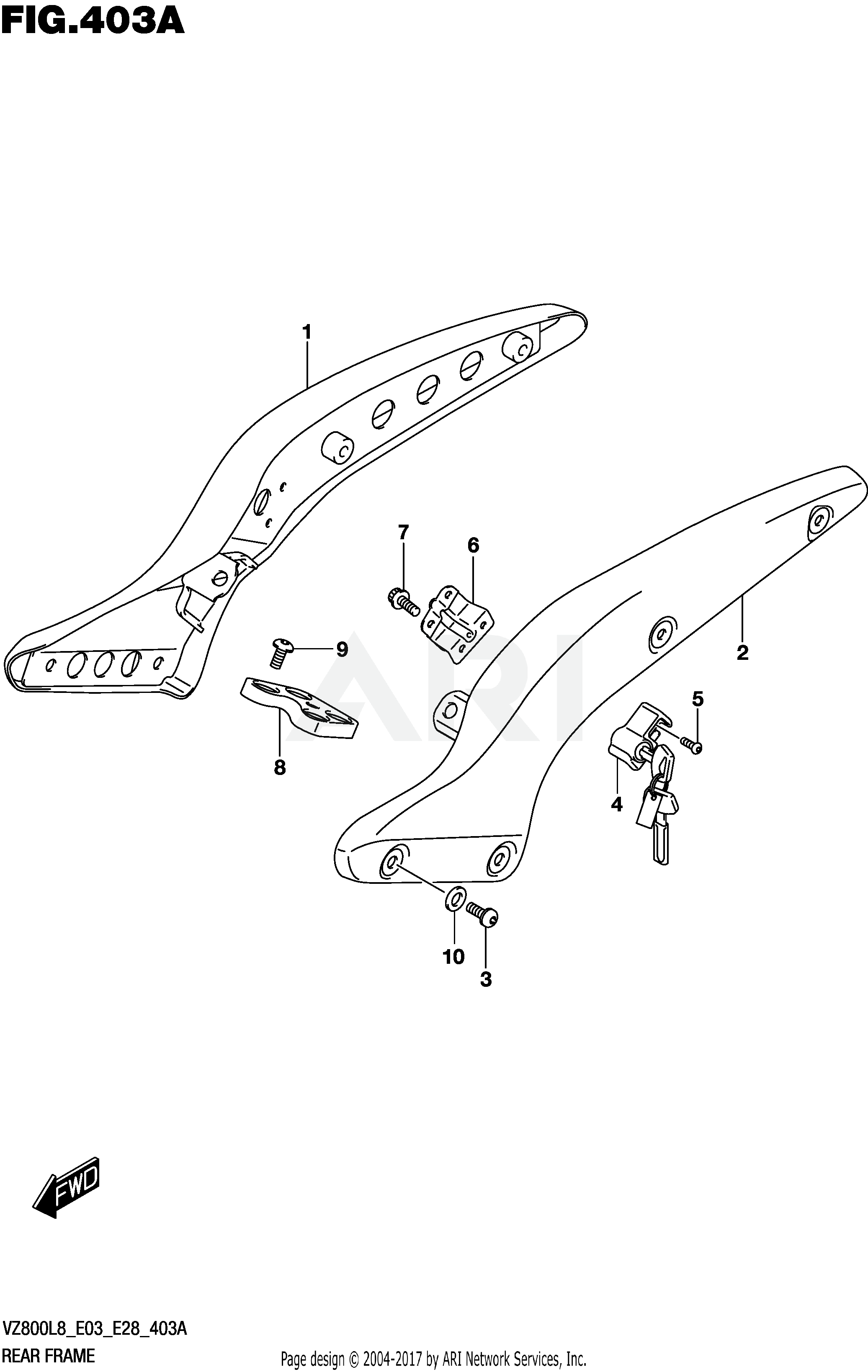 REAR FRAME