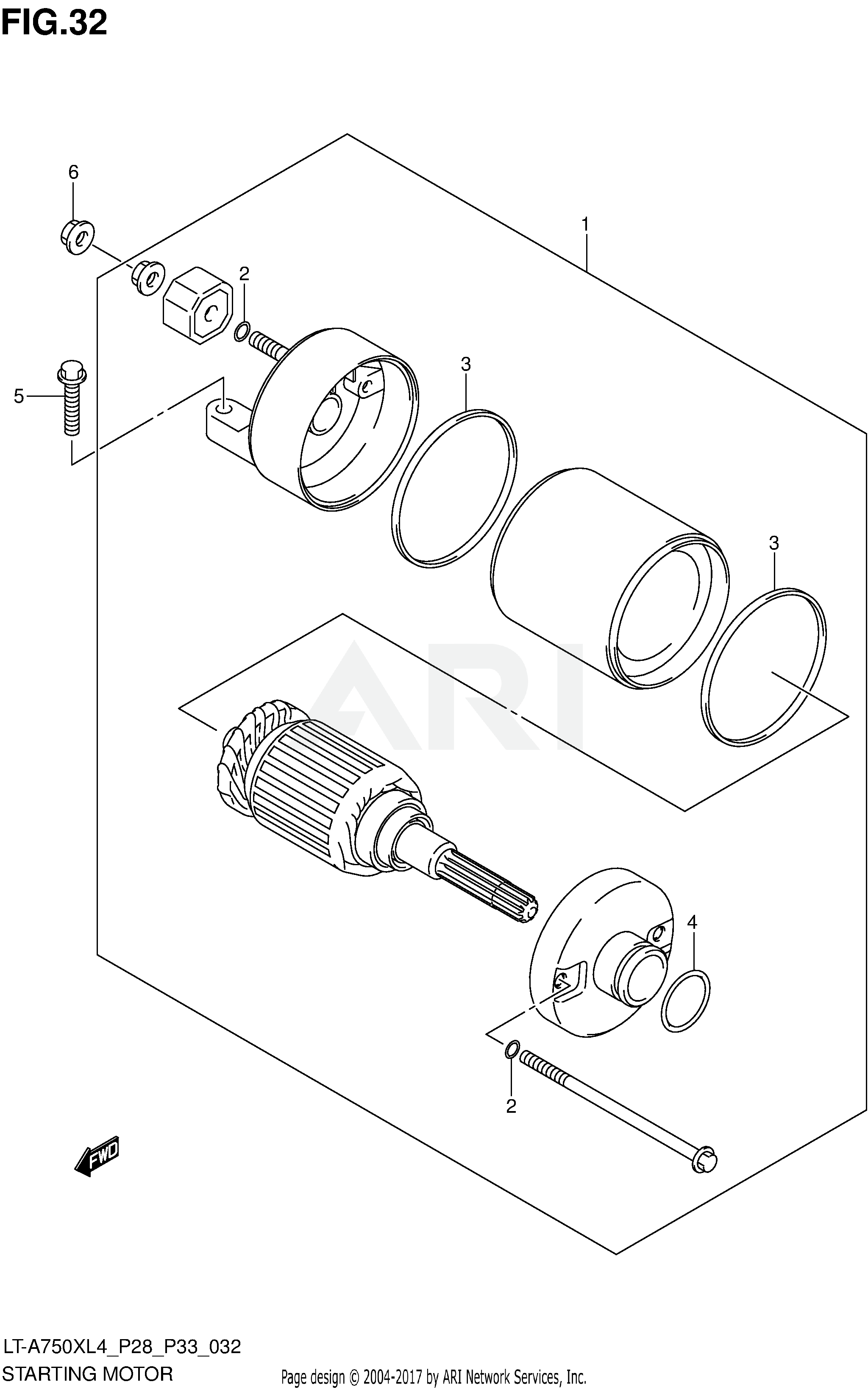 STARTING MOTOR