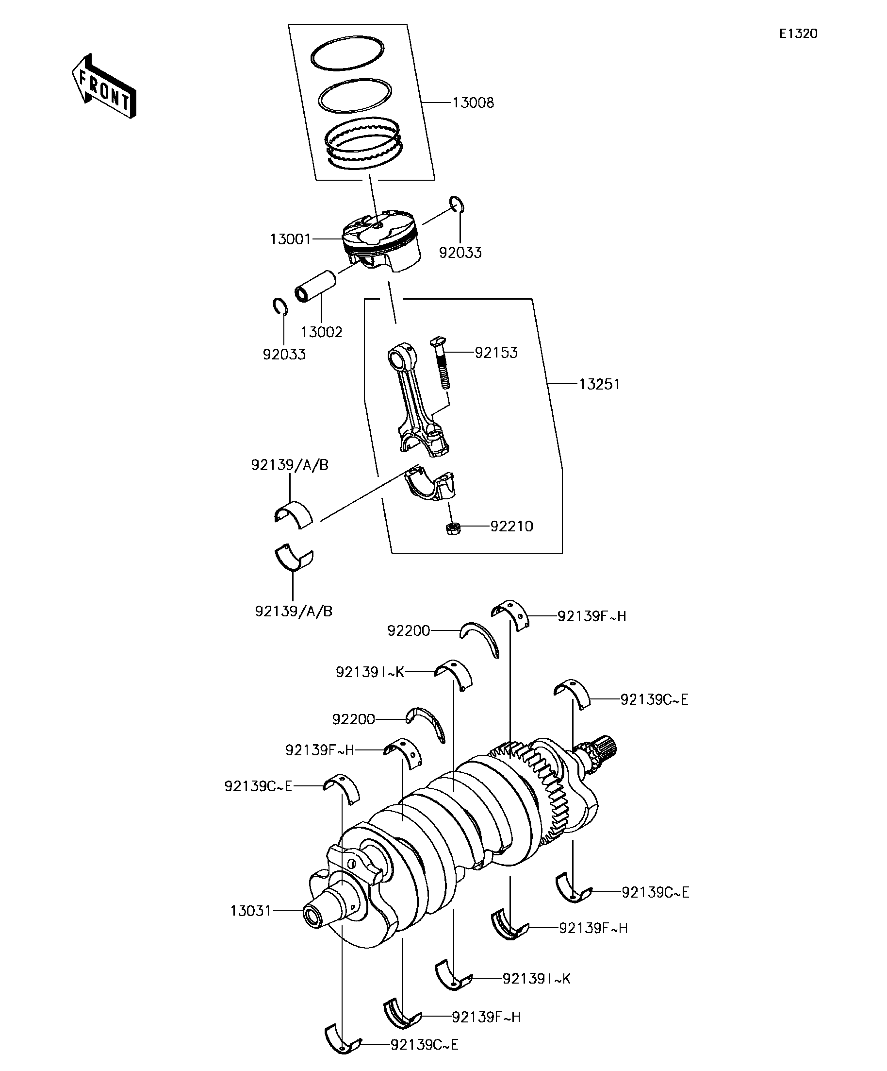 Crankshaft/Piston(s)