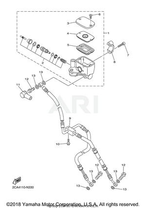 FRONT MASTER CYLINDER