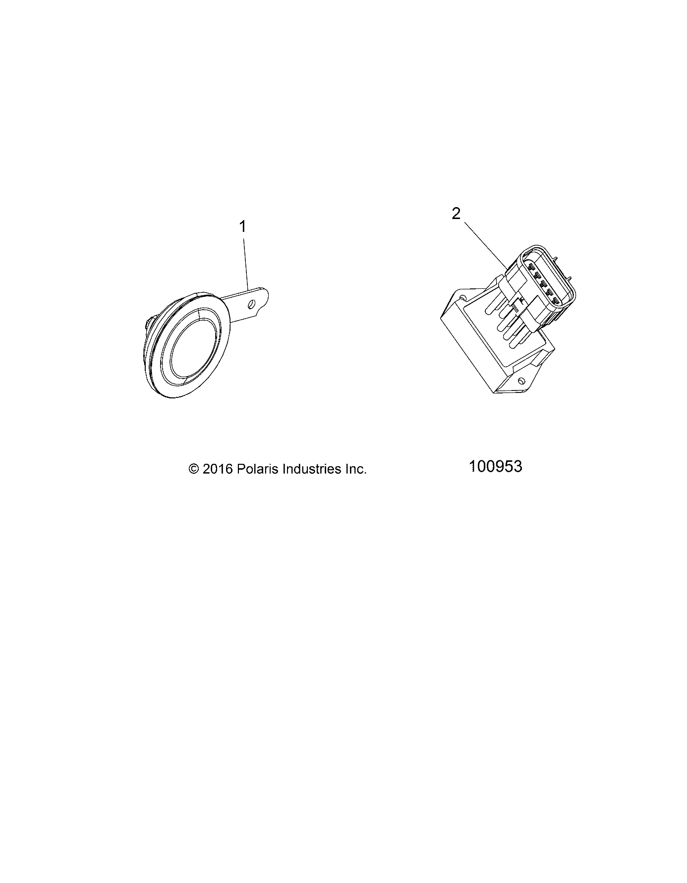 ELECTRICAL, HORN and FLASH MODULE - A19SVS95FR