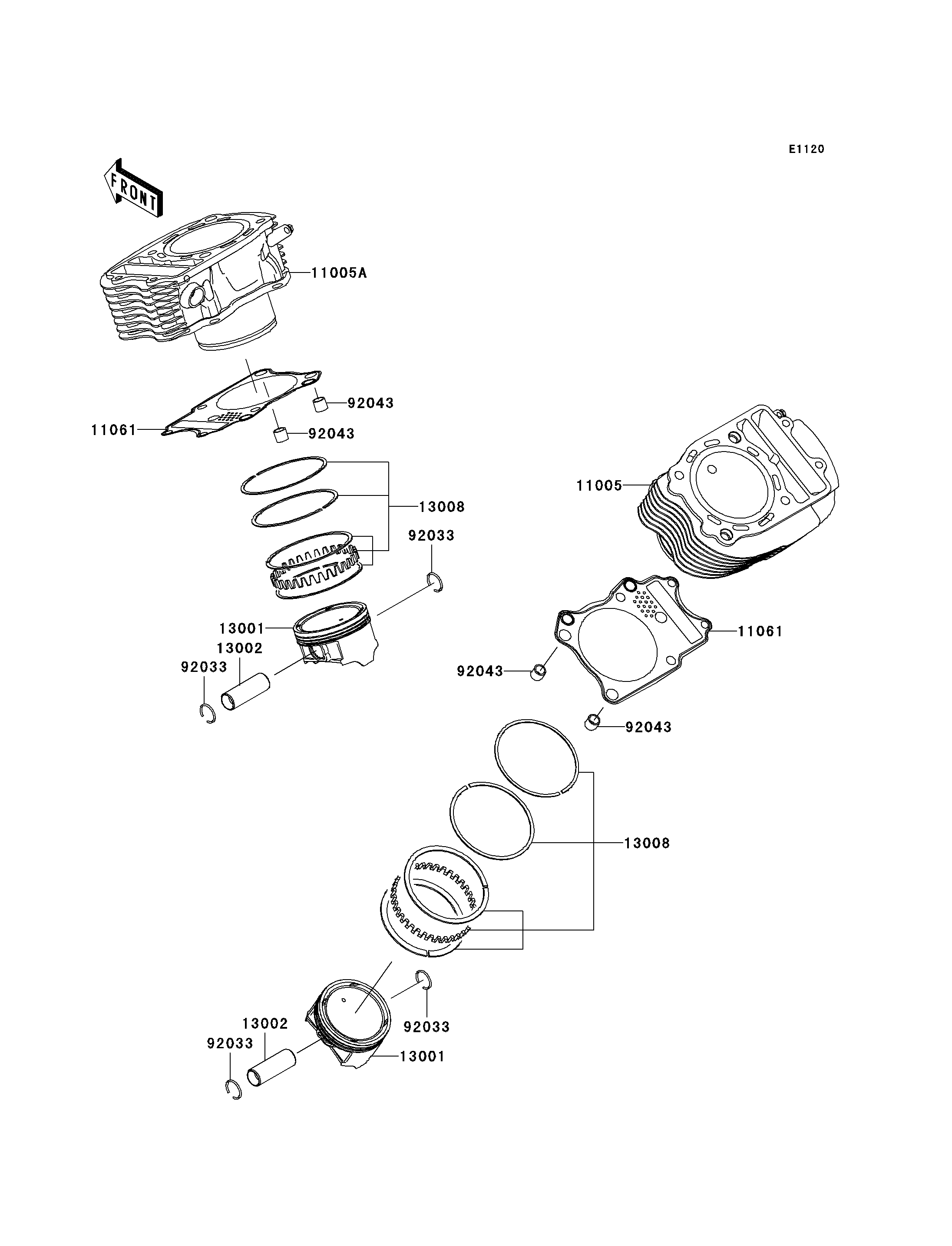 Cylinder/Piston(s)