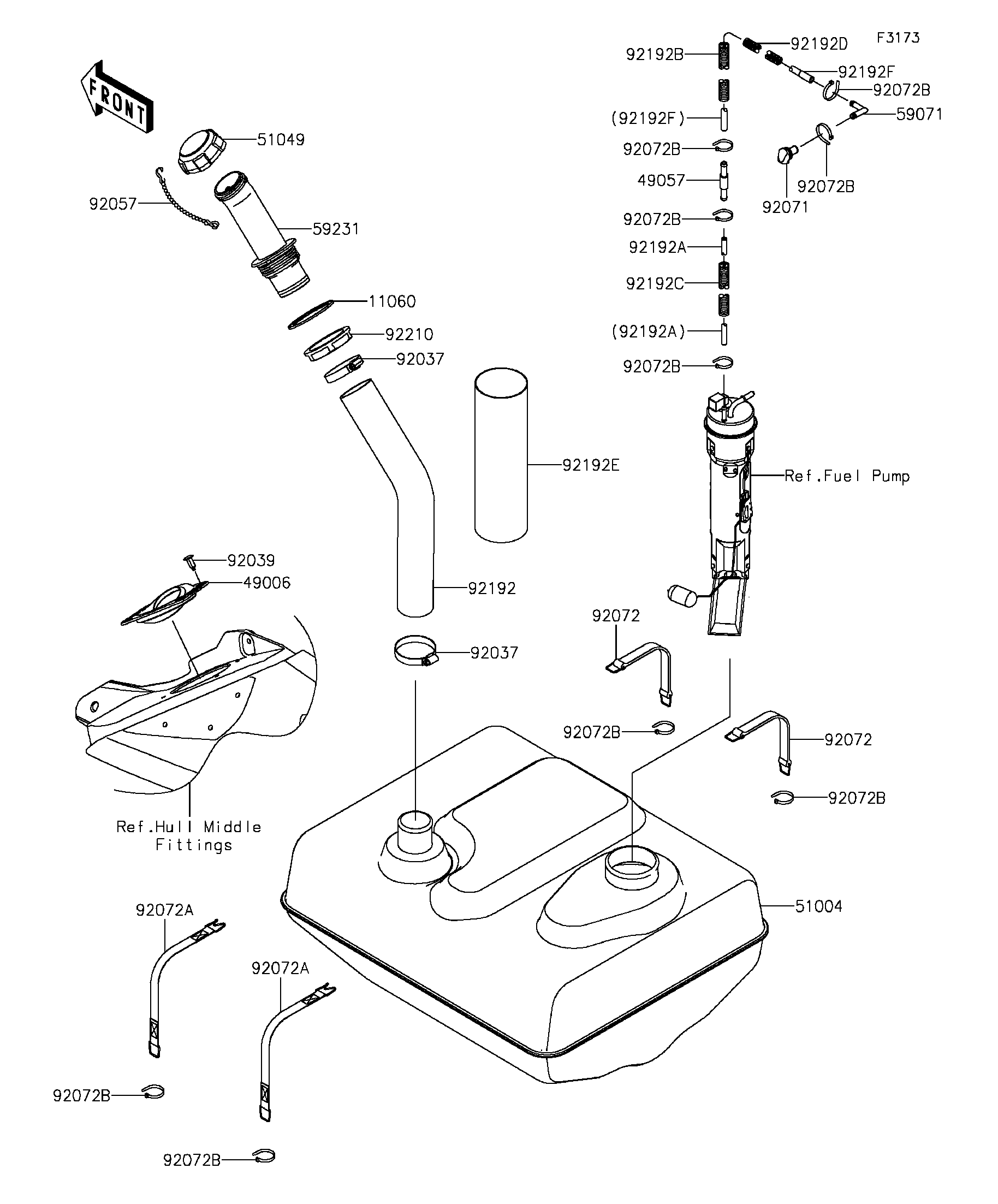 Fuel Tank(KCF/KDF)