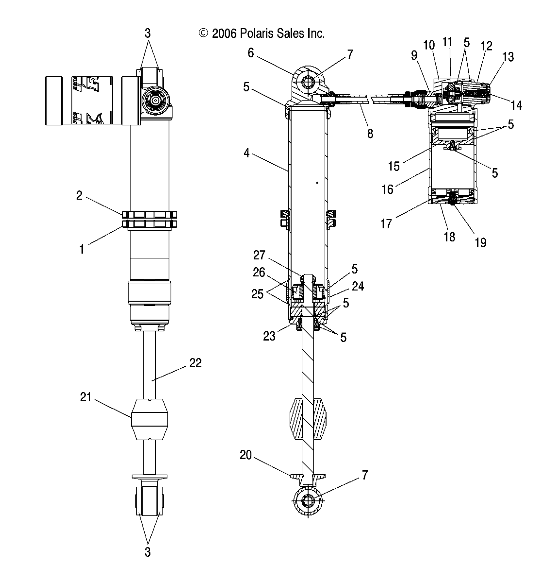 SHOCK, IFS (FOX/7043268/7043269) - S07PS6HS/HSA/HSB (49SNOWSHOCKIFS7043268)