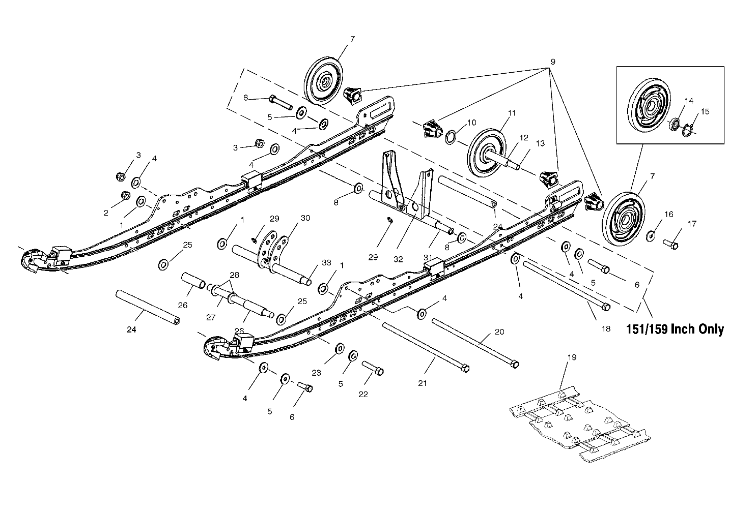 SUSPENSION - S03NK7CS/A-S03NL7CS/A-S03NK8CS/A-S03NL8CS/A-S03NM8CS (4978037803B08)