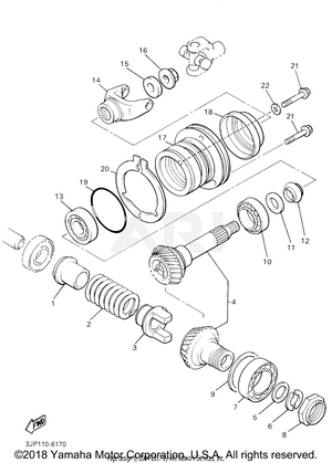 MIDDLE DRIVE GEAR