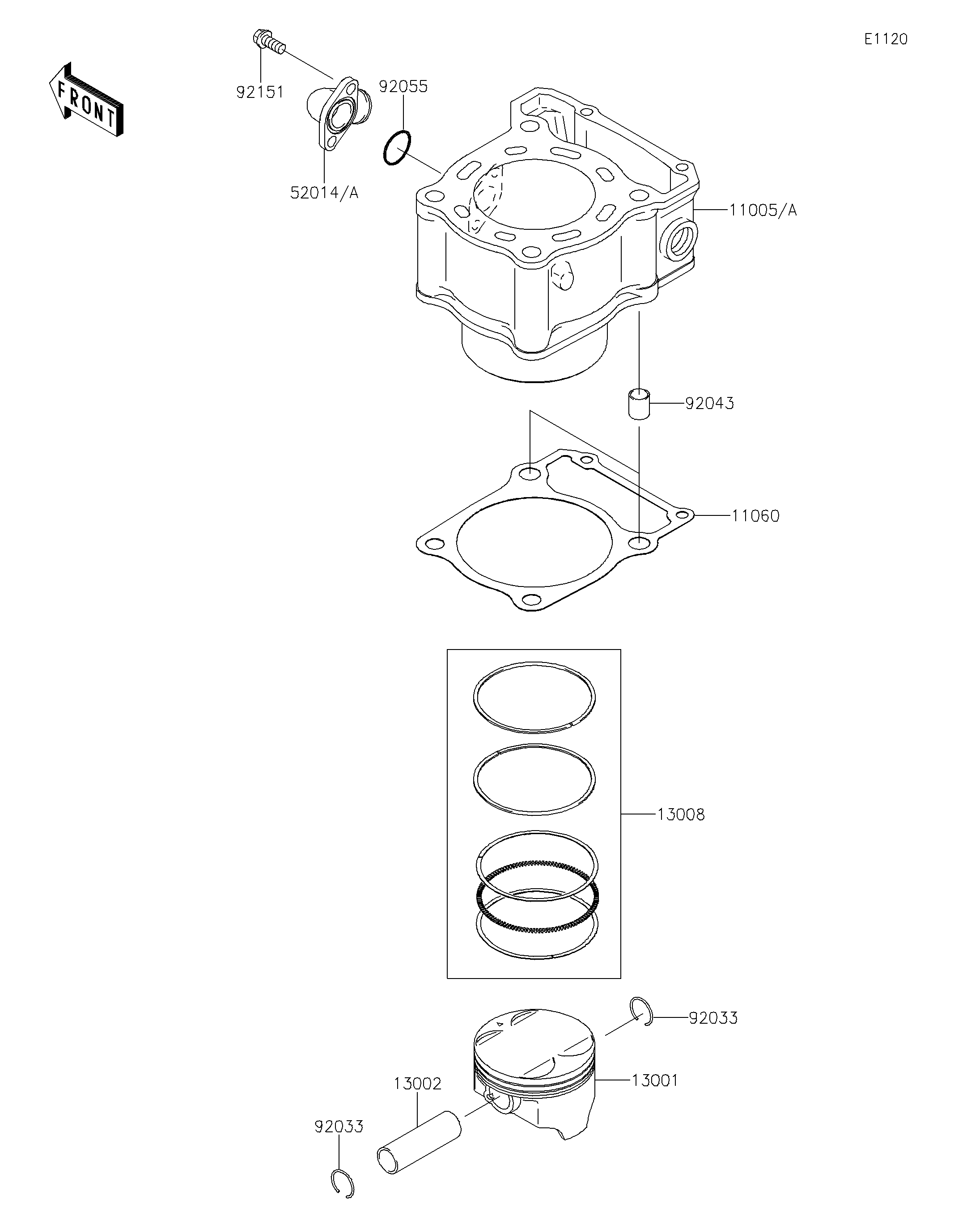 Cylinder/Piston(s)