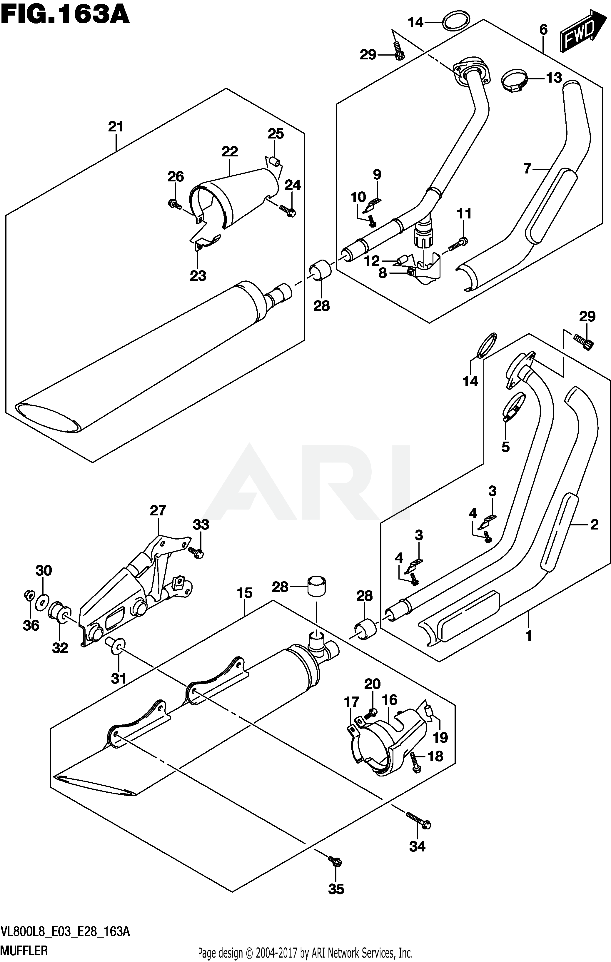 MUFFLER (VL800L8 E03)