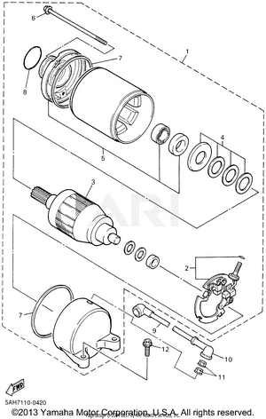 STARTING MOTOR