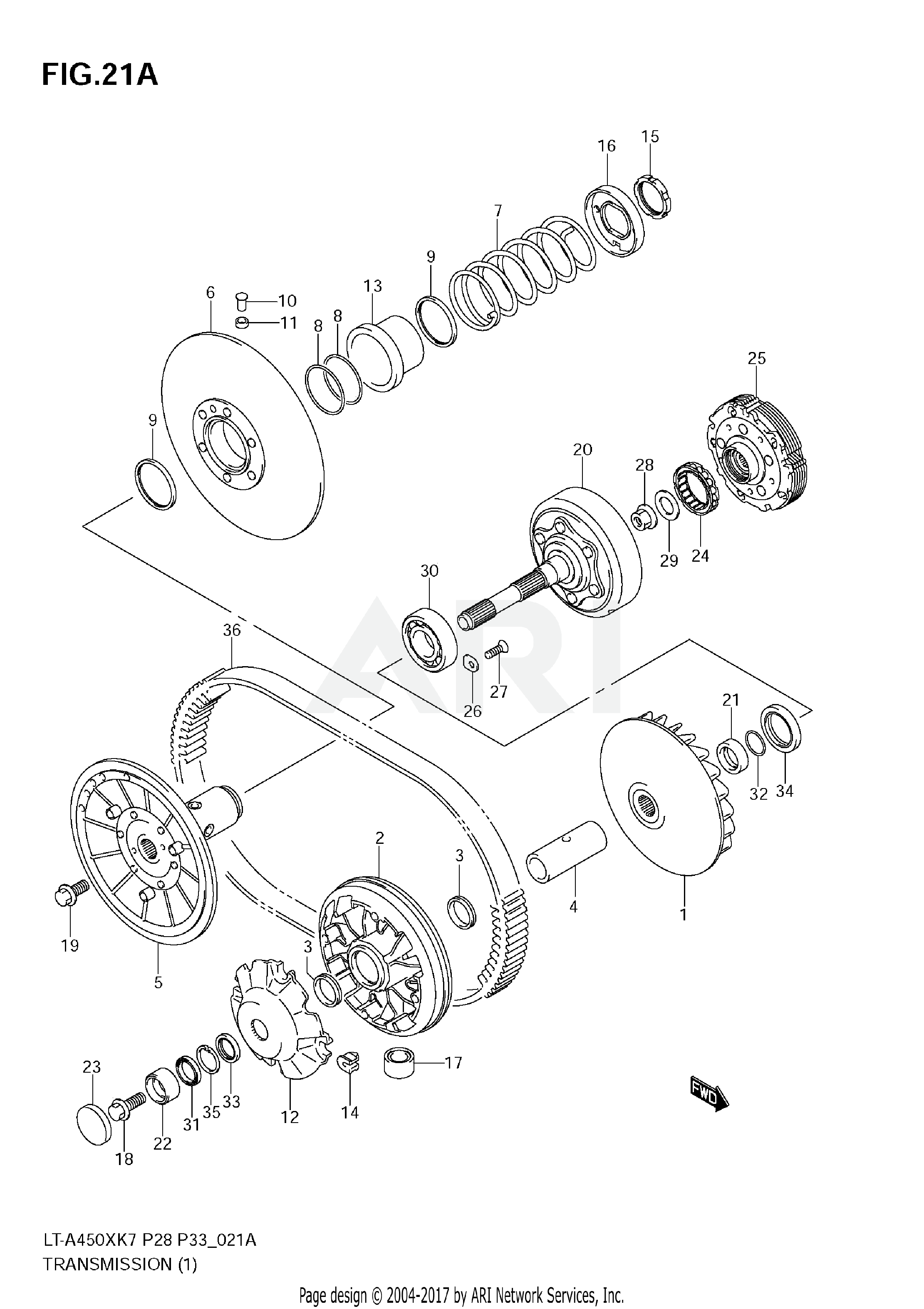 TRANSMISSION (1)(MODEL L0)