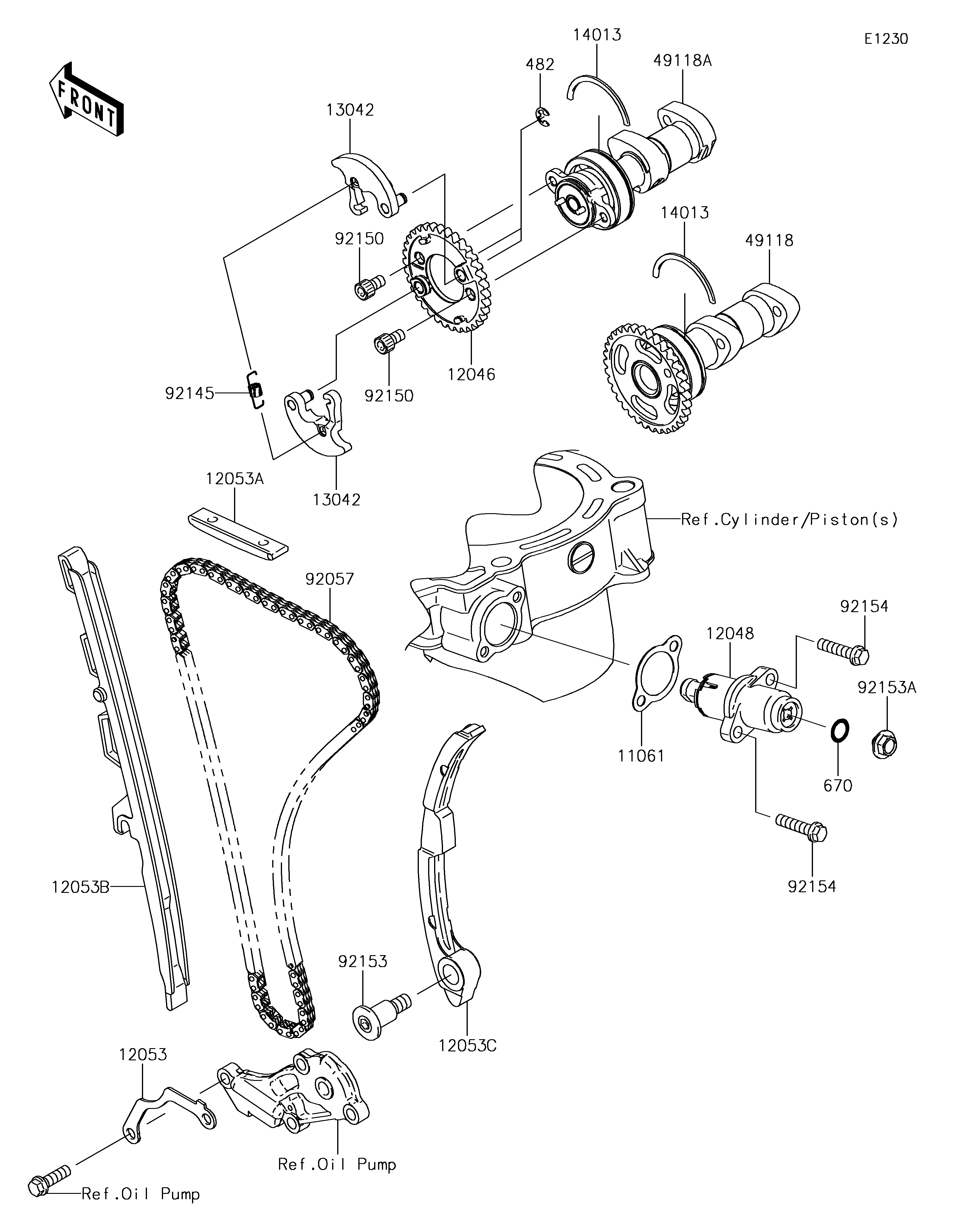 Camshaft(s)/Tensioner