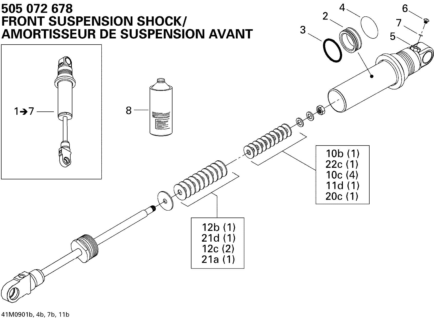 Take Apart Shock, Front