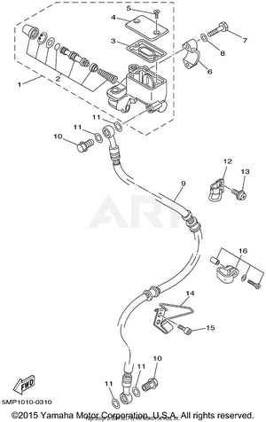 FRONT MASTER CYLINDER