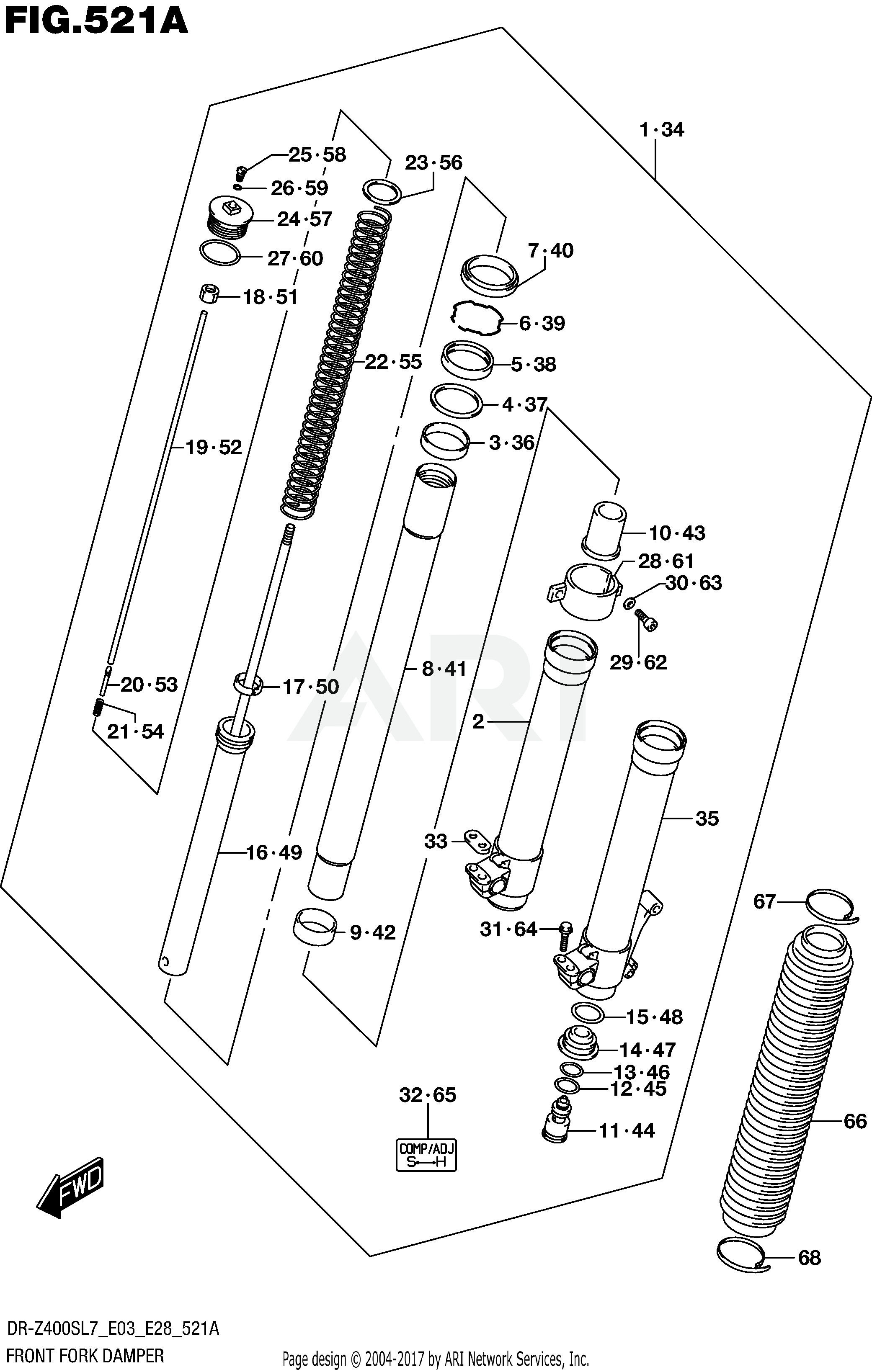 FRONT FORK DAMPER