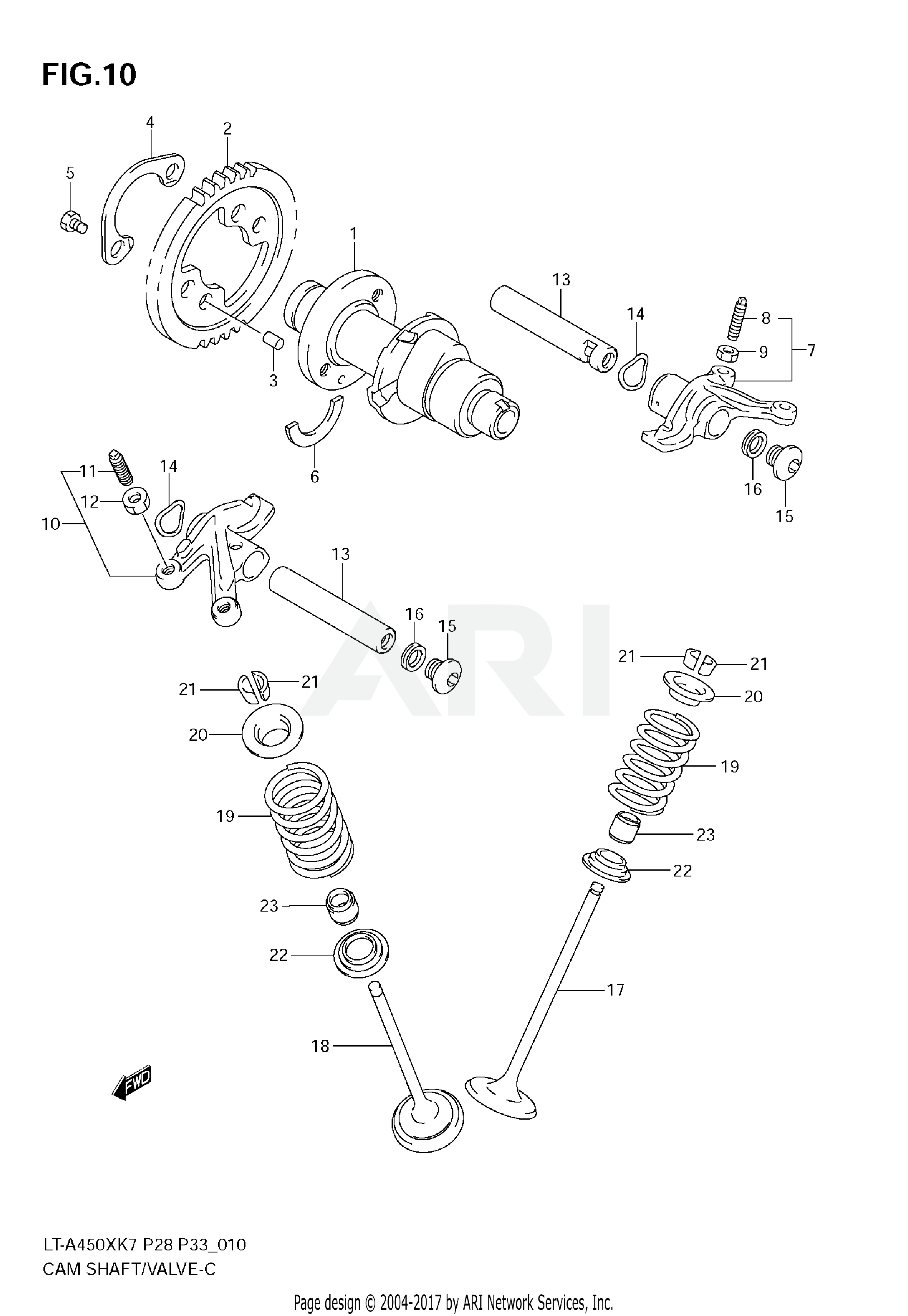 CAM SHAFT/VALVE