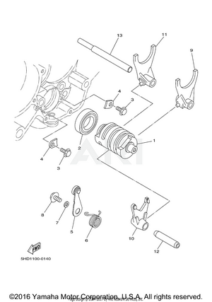 SHIFT CAM FORK