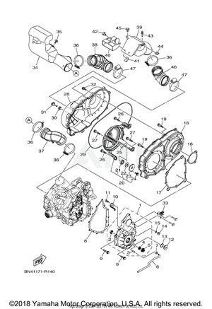 CRANKCASE COVER 1