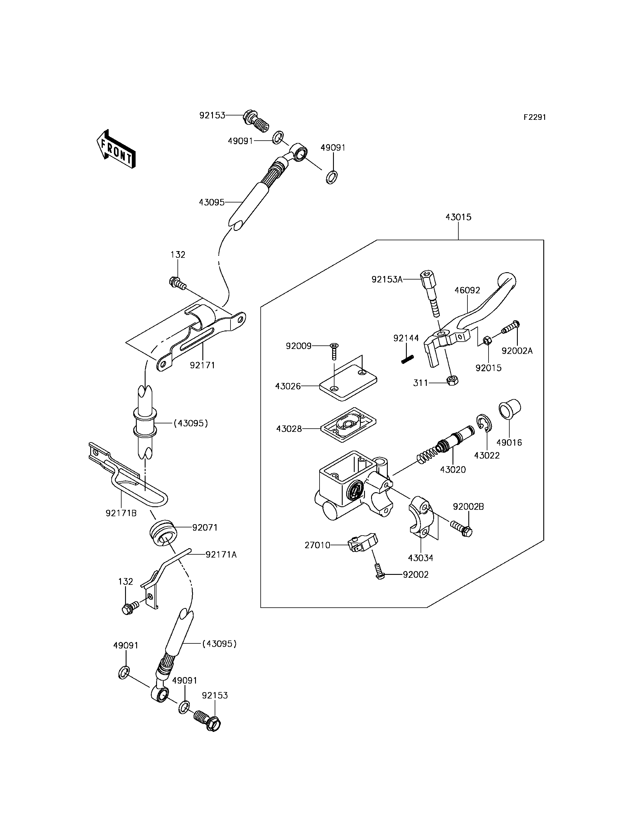 Front Master Cylinder