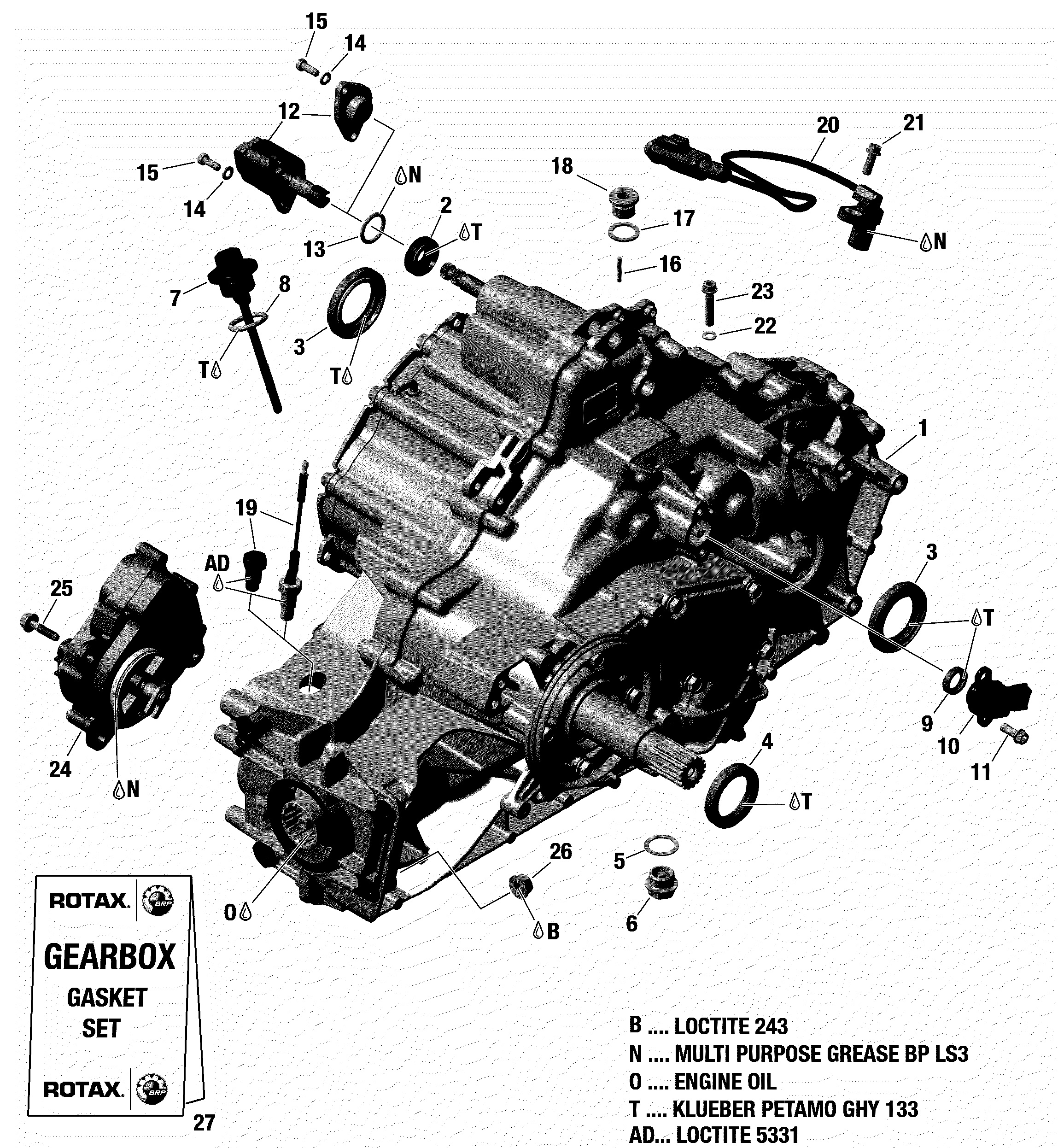 Gear Box And Components   - 420686786 - XMR