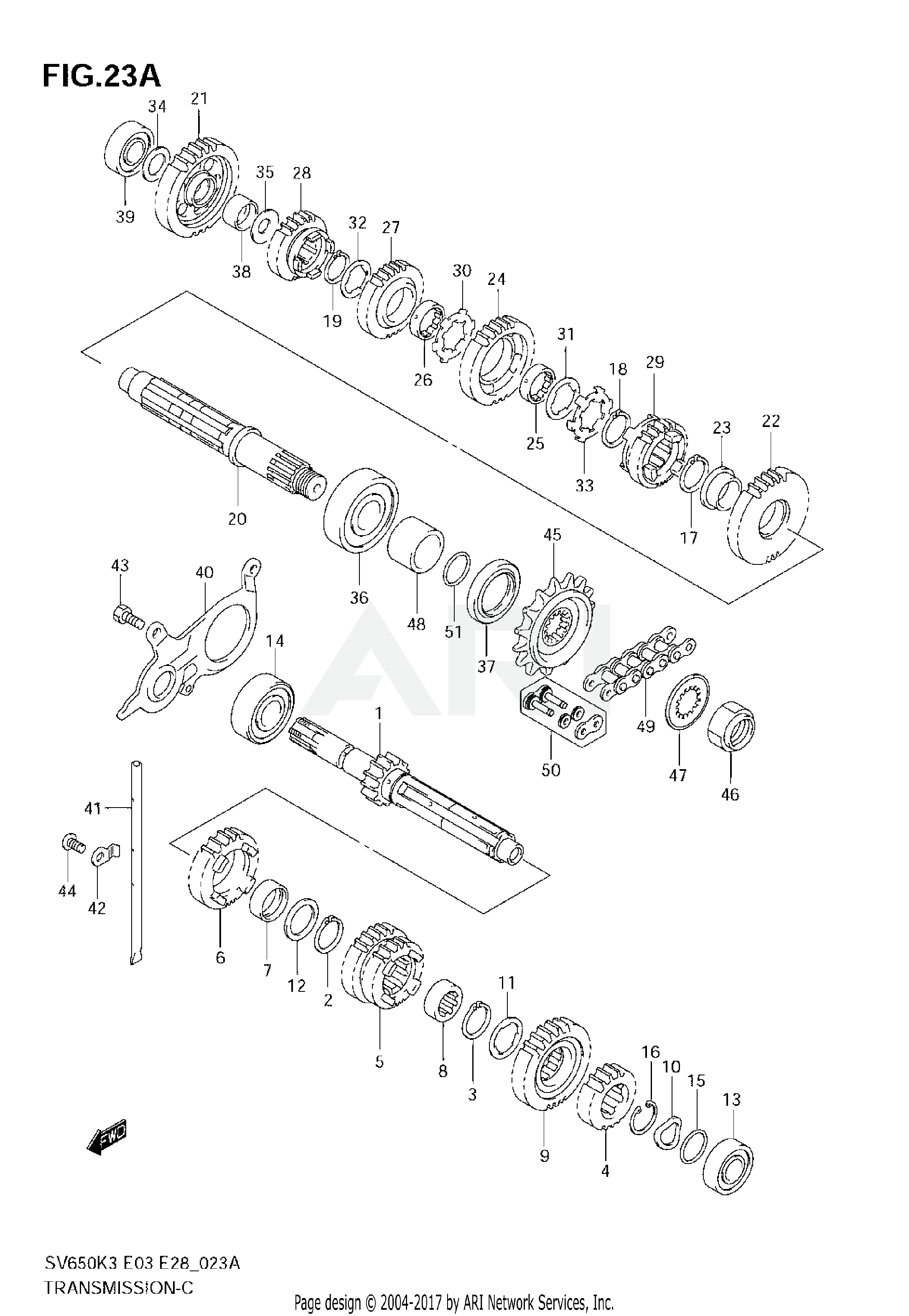 TRANSMISSION (MODEL K4/K5/K6/K7)