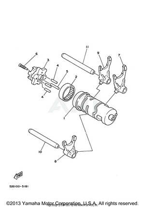 SHIFT CAM FORK