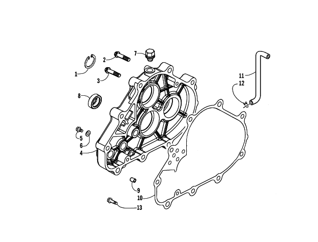 TRANSMISSION CASE ASSEMBLY