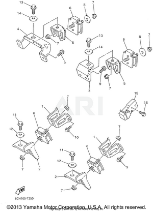 ENGINE BRACKET