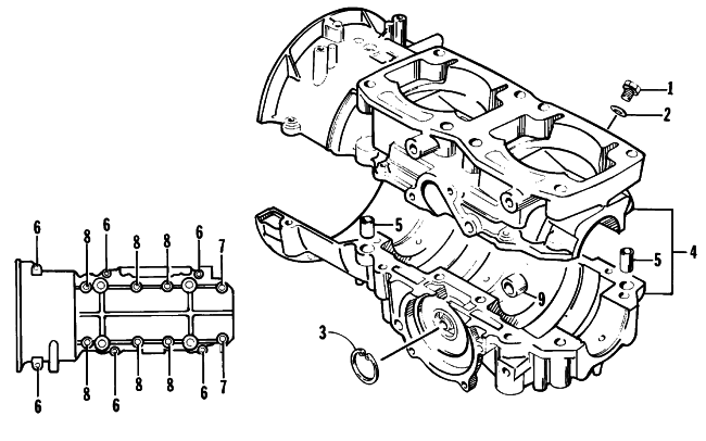 CRANKCASE ASSEMBLY