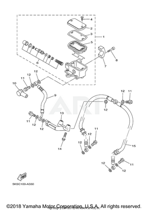 FRONT MASTER CYLINDER