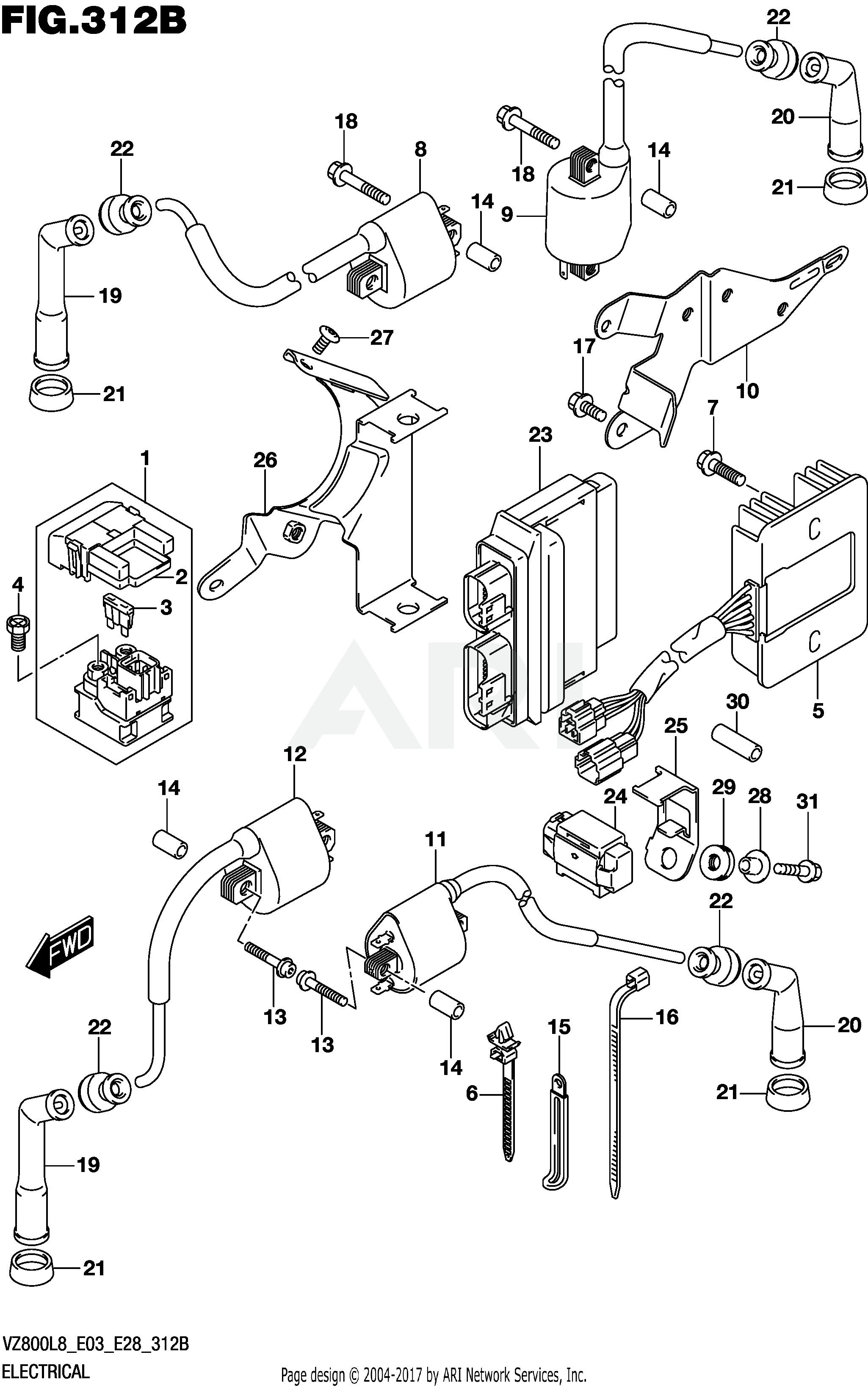 ELECTRICAL (VZ800L8 E28)