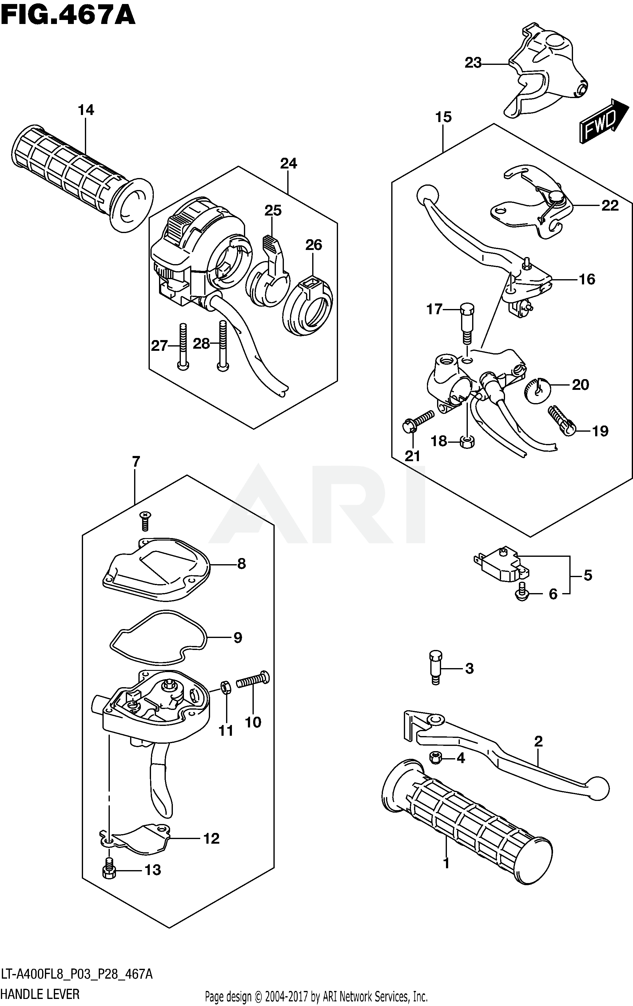 HANDLE LEVER