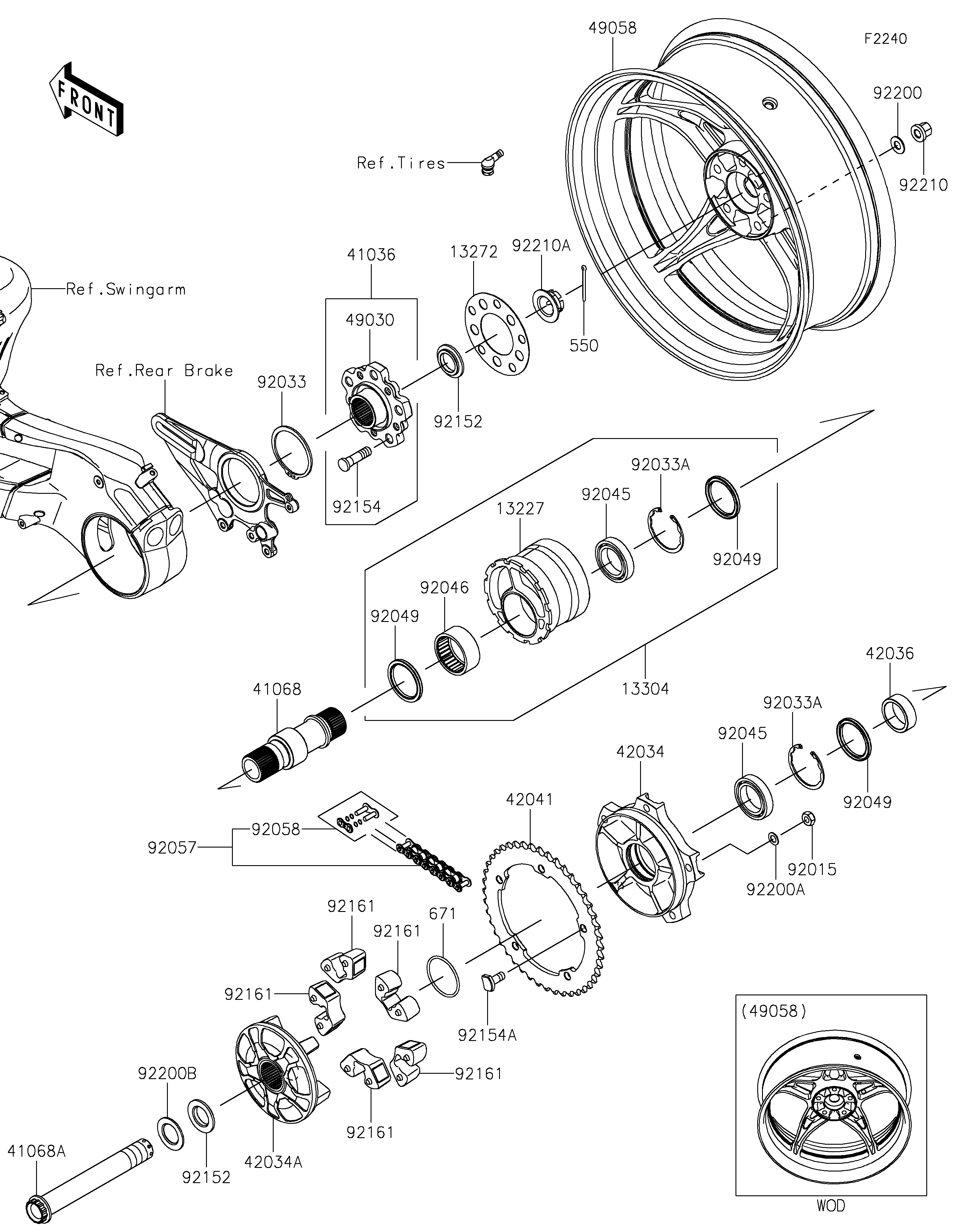 Rear Wheel/Chain