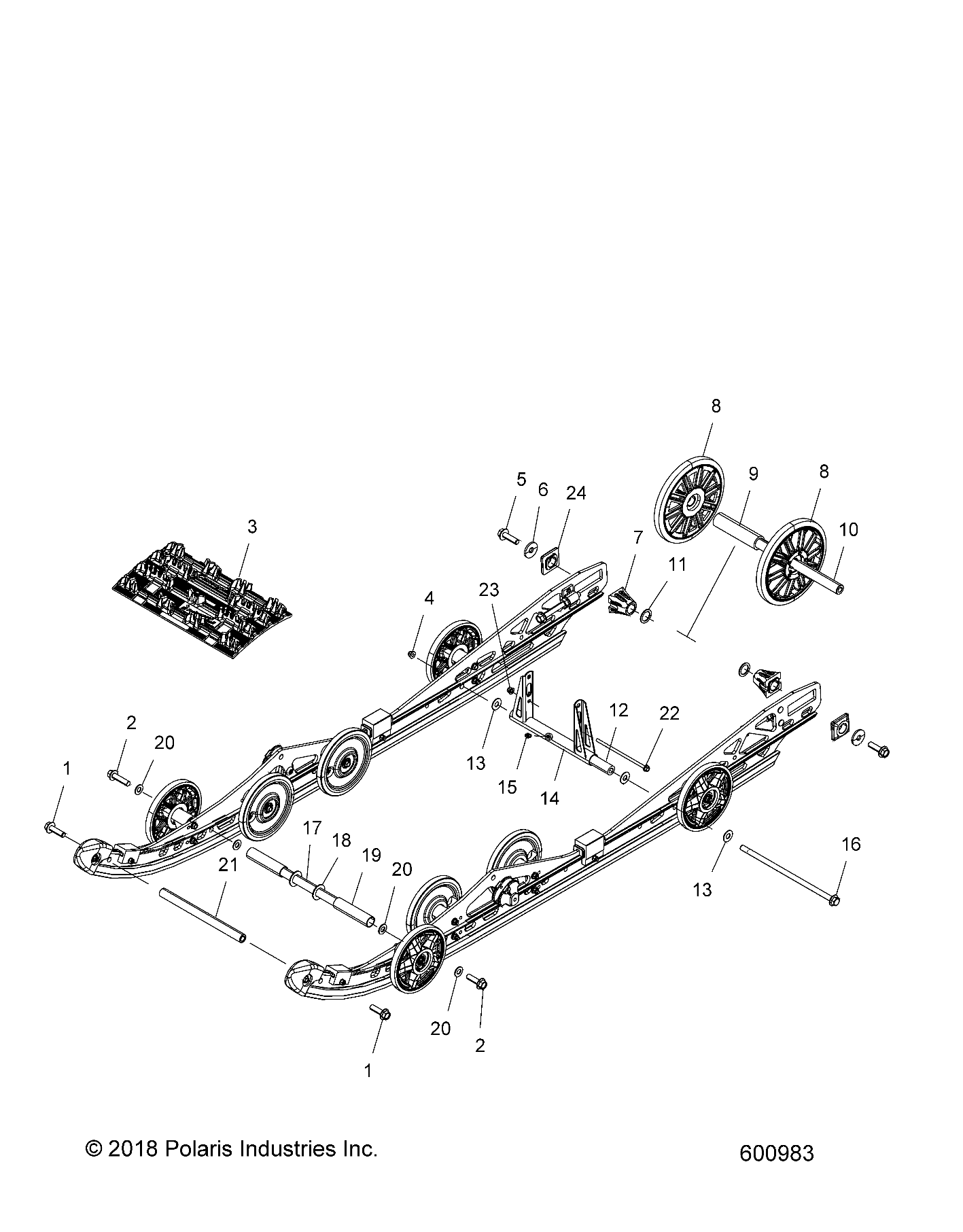 SUSPENSION, REAR - S20EEG6PSL (600983)